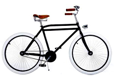 26" beach cruiser bicycle